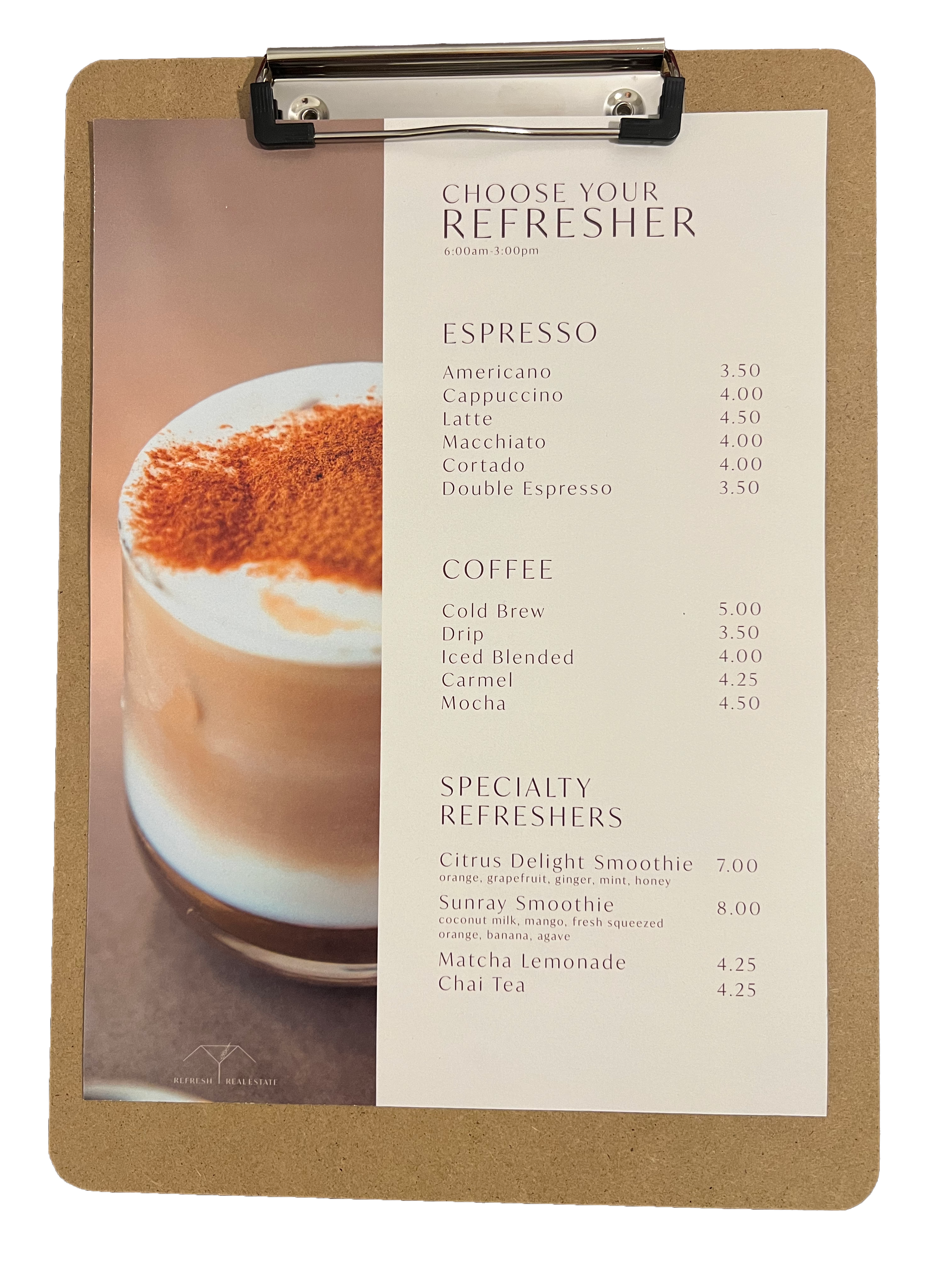 coffee-menu